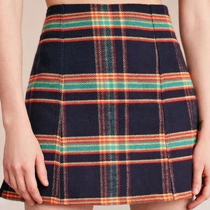 Urban Renewal Plaid Mini Skirt